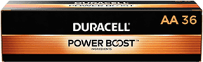 Image of Duracell Coppertop AA