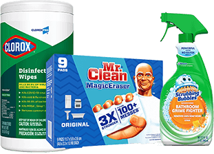 Image of Cleaning supplies bundle