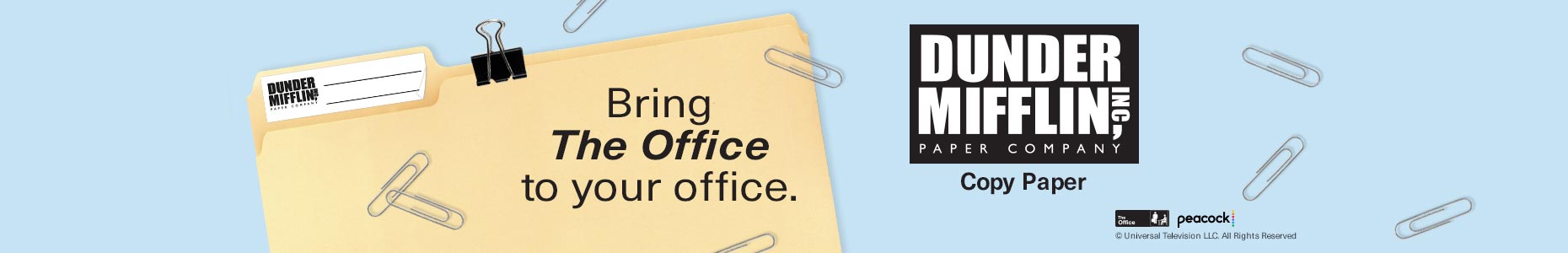 Bring The Office to your office - Dunder Mifflin Copy Paper