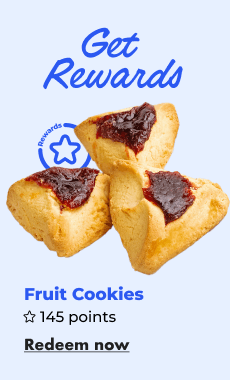 Redeem now: Fruit Cookies w/ 145 pts