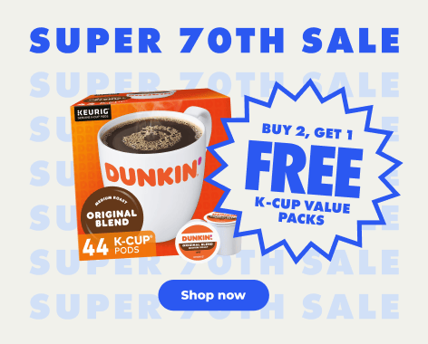 See all deals: Buy 2 Get 1 free K-Cups
