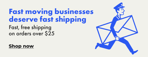 Shop now:fast free shipping on orders over $25