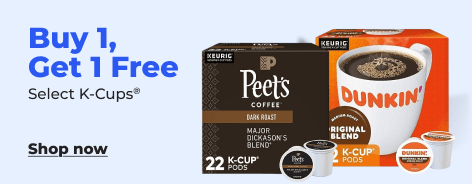 Shop now: Buy 1 Get 1 Free K-Cups