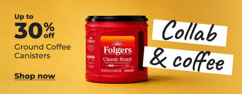 Shop now: Up to 30% Off Ground Coffee Canisters