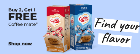 Shop now: Buy 2 get 1 on Coffee Mate