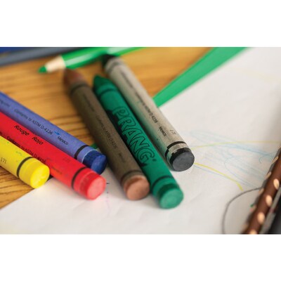 Prang Standard Crayons, Assorted Color, 8/Box (X00000)