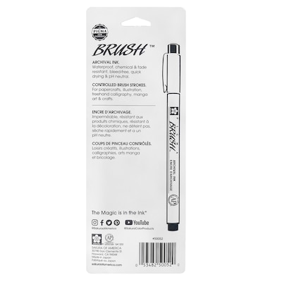 Sakura, Brush, Black Ink, 3/Bundle (SAK50052-3)