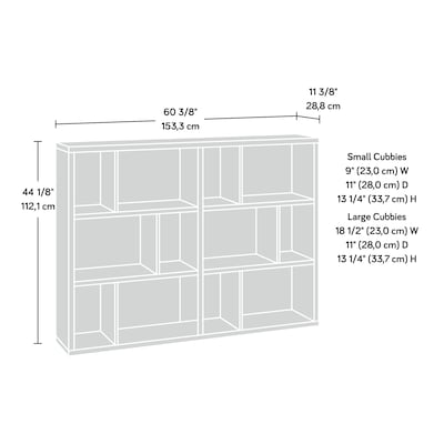 Sauder Select 44"H Bookcase, Sindoori Mango (427267)