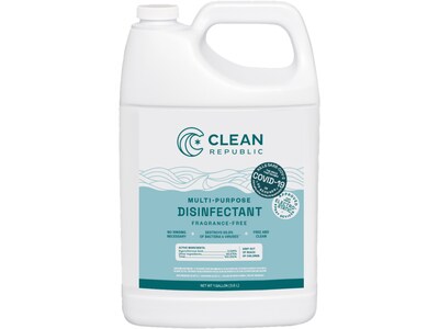 Clean Republic Multipurpose Disinfectant, 1 Gal., 4/Carton (CH-1111)