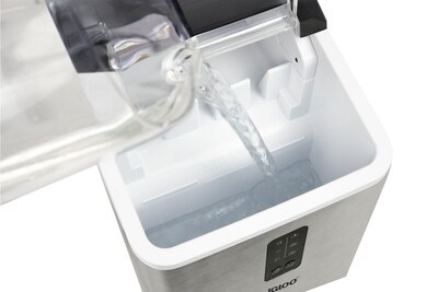 Igloo Automatic Self-Cleaning 26-Pound Ice Maker (IGLICEBSC26SS)