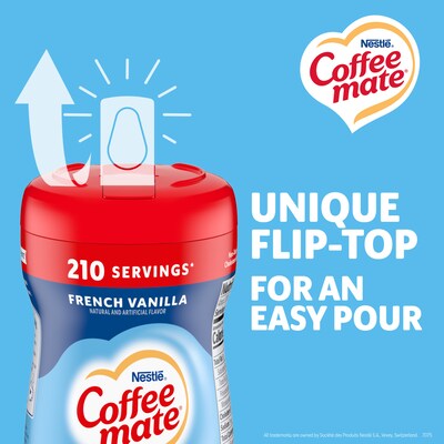 Coffee mate French Vanilla Powdered Creamer, 15 Oz. (35775)