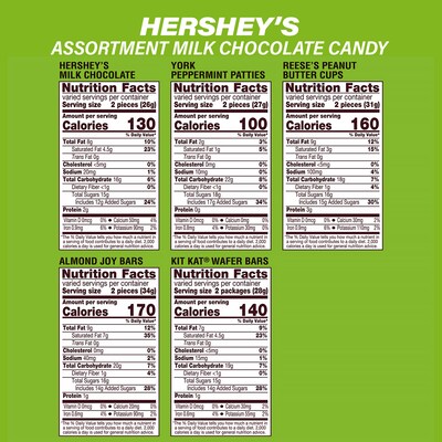 Hershey's Assortment Milk Chocolate/Mar's Chocolate Favorites, 2/Bundle (600-04054)