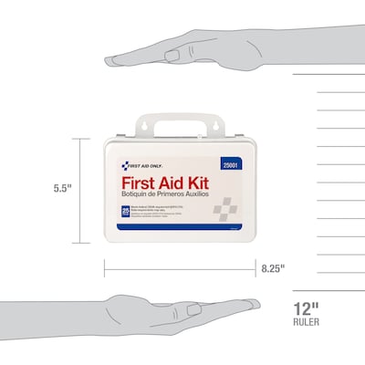 First Aid Only First Aid Kits, 113 Pieces, White (25001)