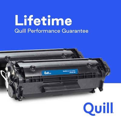 Quill Brand® Remanufactured Black Standard Yield Toner Cartridge Replacement for HP 410A (CF410A) (Lifetime Warranty)
