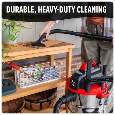 Dirt Devil 6 Gal. Wet/Dry Vacuum Cleaner, 3 Peak HP (SD66000)