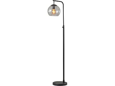 Simplee Adesso Globe 60" Metal Floor Lamp with Globe Shade (AF47013-01)