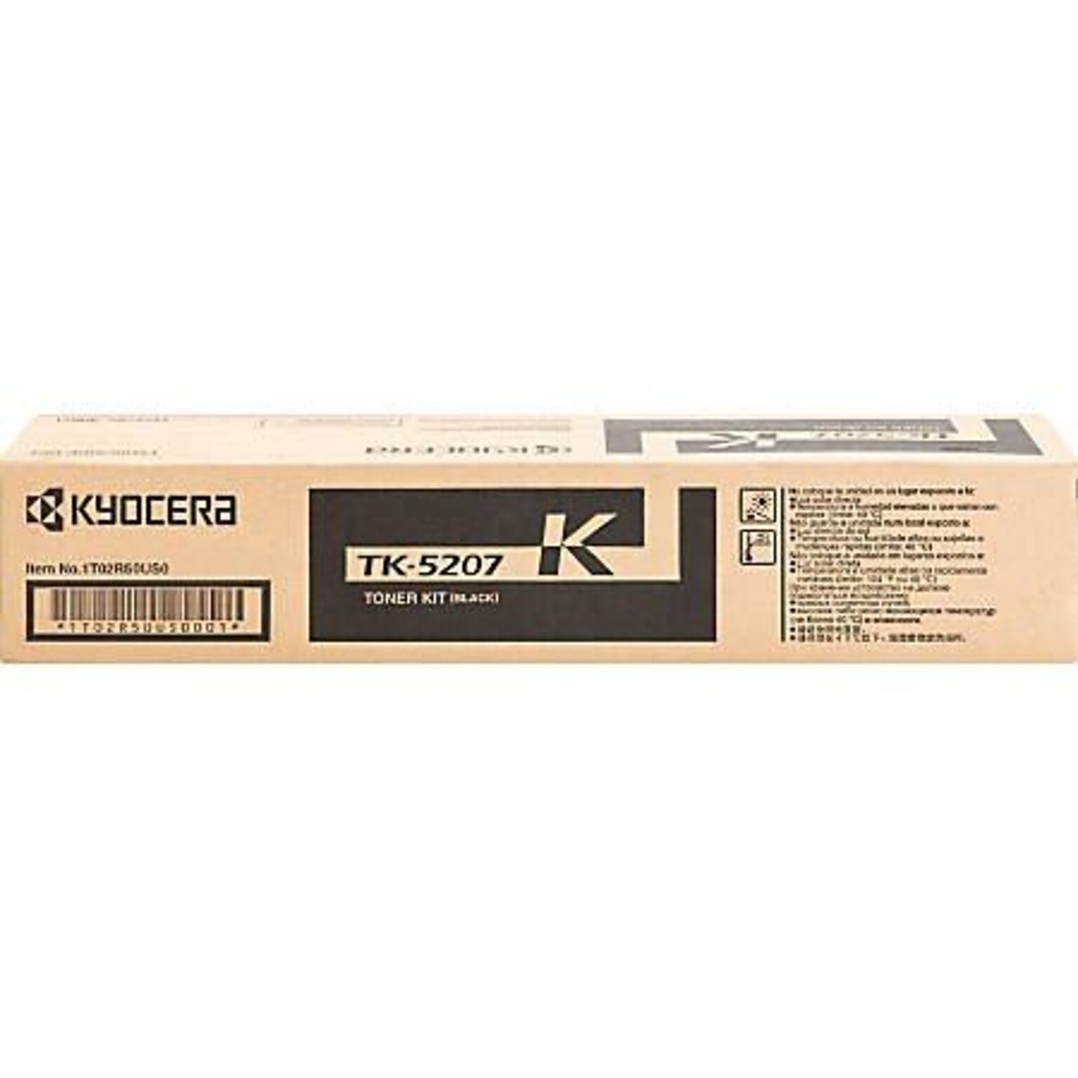 Kyocera TK5207K Black Standard Yield Toner Cartridge (1T02R50CS0)