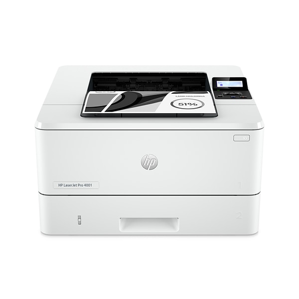 HP LaserJet Pro 4001dwe Wireless Printer, Fast, Mobile Print, Secure,  Requires Internet, Best for Sm | Quill.com