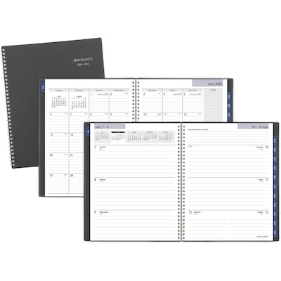 2025-2026 AT-A-GLANCE DayMinder 8.5 x 11 Academic Year Weekly & Monthly Planner, Plastic Cover, Ch