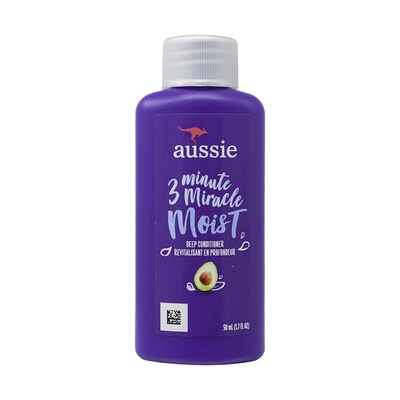 Aussie 3 Minute Miracle Treatment Deep Conditioner, 1.7 oz Trial Size Bottle, 12 Bottles/Bag, 18 Bags/Carton