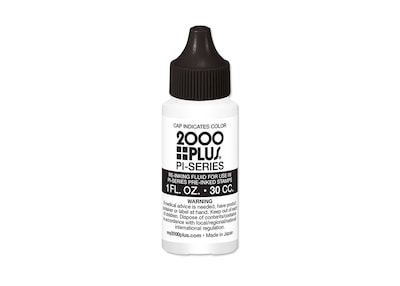 2000 Plus® PI Refill Ink, Black, 1 oz.