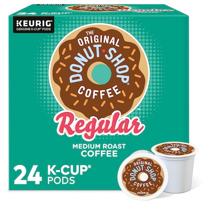 The Original Donut Shop Coffee Keurig® K-Cup® Pods, Medium Roast, 24/Box (60052-101)