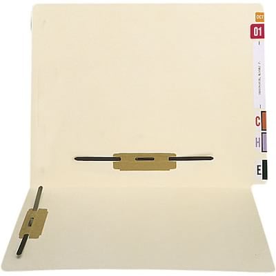 Medical Arts Press® Extended End-Tab Folders w/2 Fasteners; Fastener Positions 3 & 5, 14 Pt.