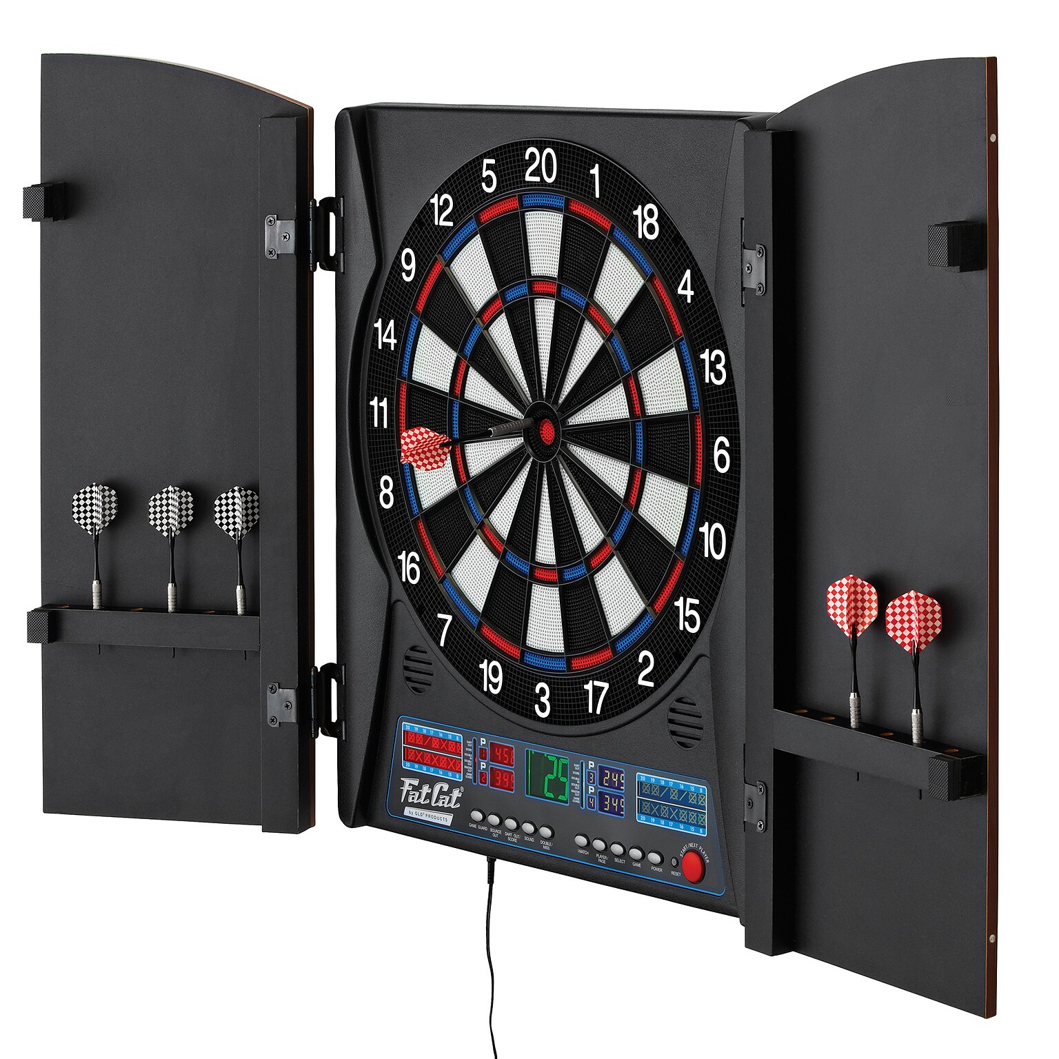 Fat Cat Electronx Electronic Dartboard, 13.5 Compact Target (42-1054)