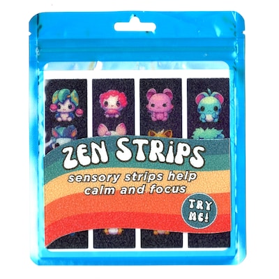 The Pencil Grip Zen Strips, Sand Cuties, 40/Pack (TPG89340)