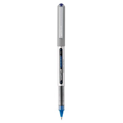 uniball Vision Rollerball Pens, Fine Point, 0.7mm, Blue Ink (60134) |  Quill.com