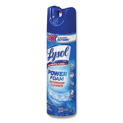 Lysol Power Foam Bathroom Cleaner, Island Breeze Scent, 24 oz. (RAC02569)