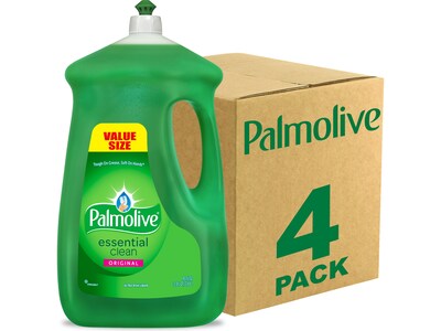 Palmolive Essential Clean Dish Soap, Original, 90 fl. oz., 4/Carton (146157CT)