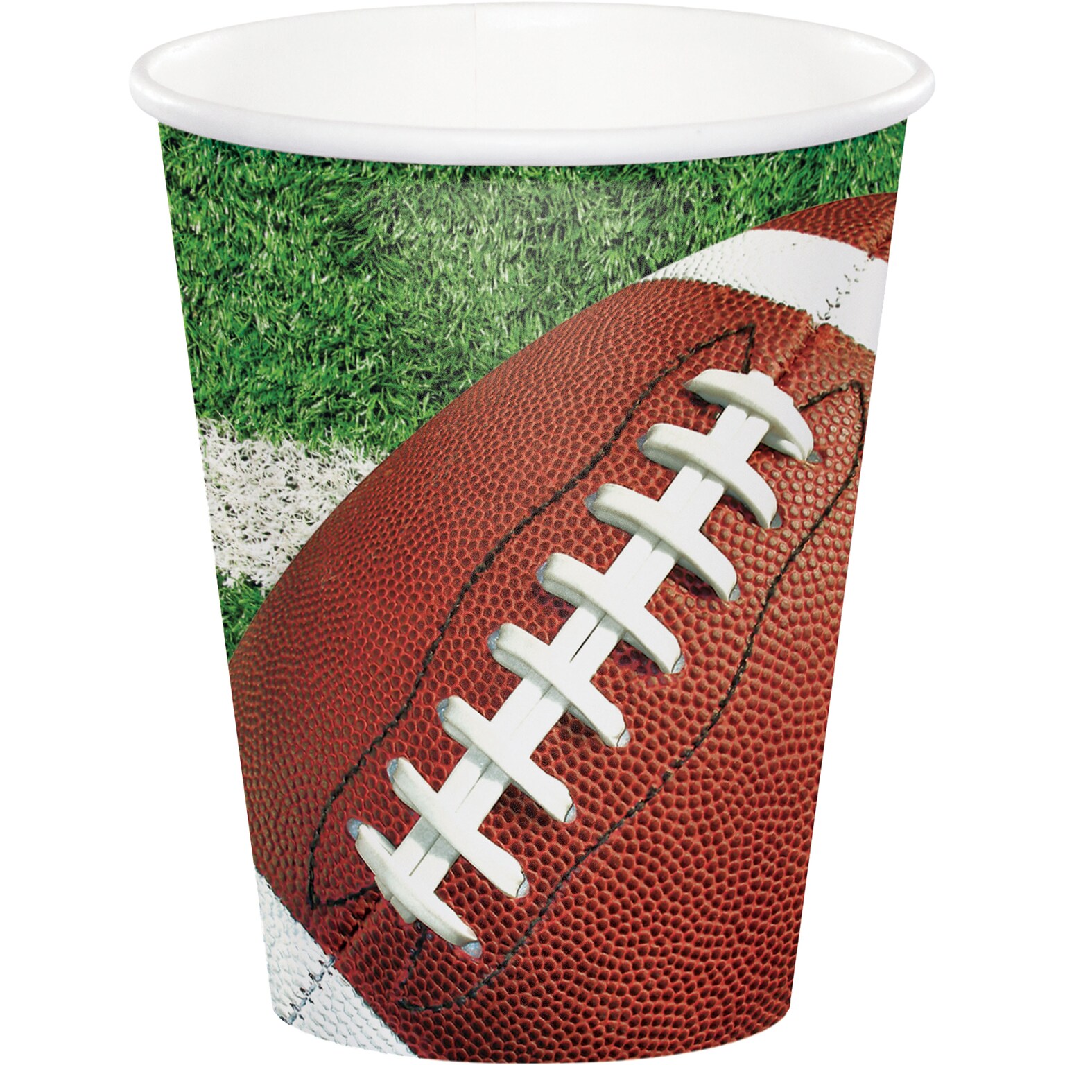 Creative Converting 9 oz Football Party Paper Cups, 96/Pack (340501)