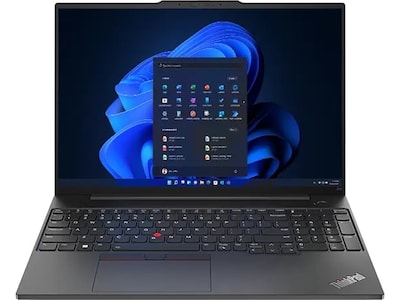 Lenovo ThinkPad E16 16 Laptop, Intel Core i7-1355U, 16GB Memory, 512GB SSD, Windows 11 Pro (21JN003