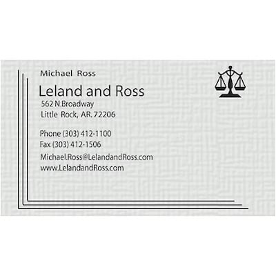 Custom 1-2 Color Business Cards, CLASSIC® Laid Antique Gray 80#, Raised  Print, 2 Standard Inks, 2-Si | Quill.com