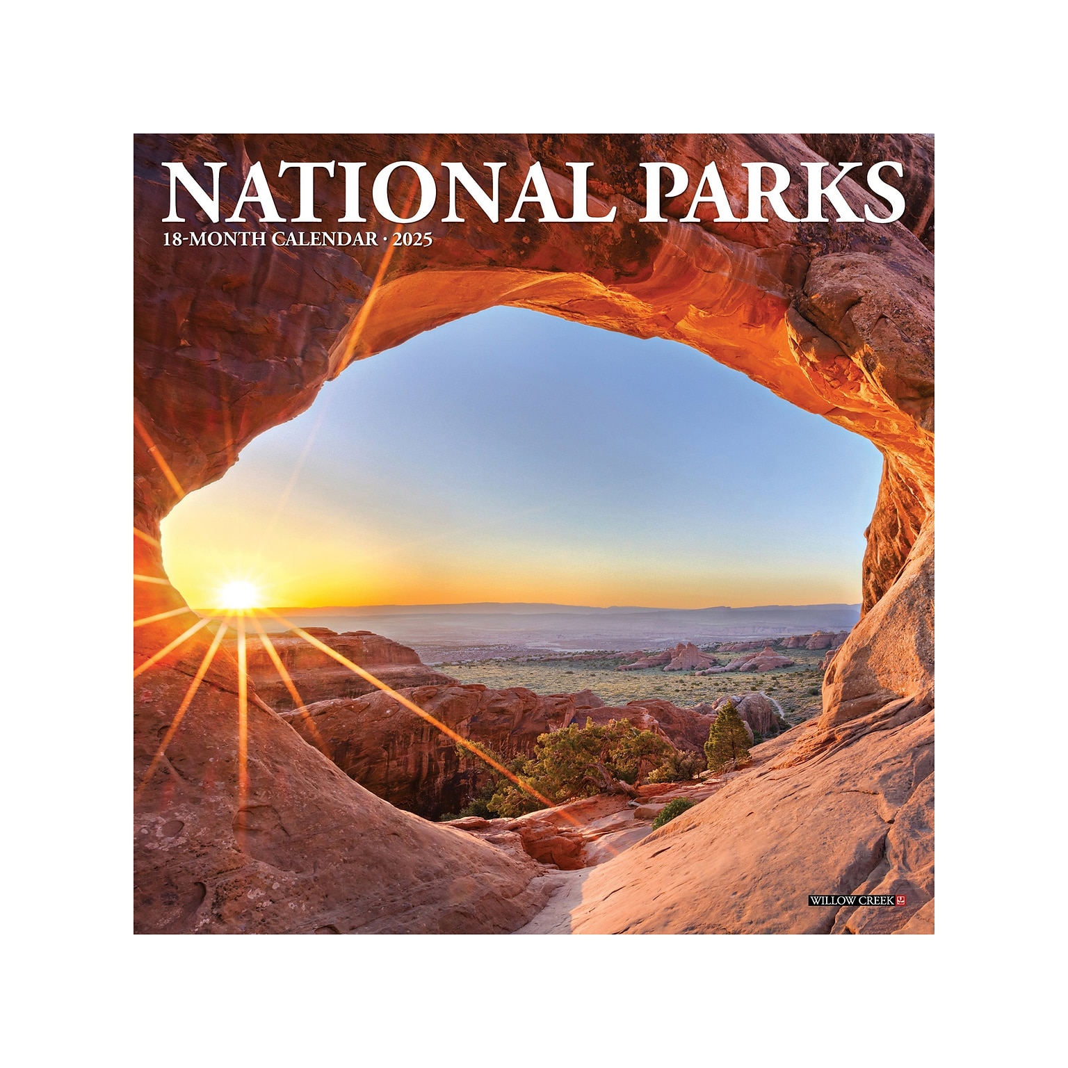 2025 Willow Creek National Parks 7 x 7 Monthly Wall Calendar (45879)