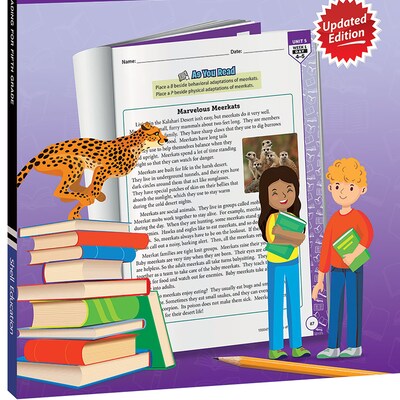 Shell Education 180 Days of Reading 2nd Edition, Grade 5 (SEP135047)