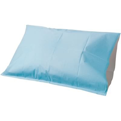 Tidi Tissue and Poly 21" x 30" Blue Disposable Pillowcases, 100/Carton (919363)