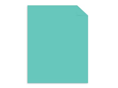 Astrobrights Punchy Pastel Cardstock, 8.5 x 11, 65 lb. Breezy Blue, 100 Sheets (91784)