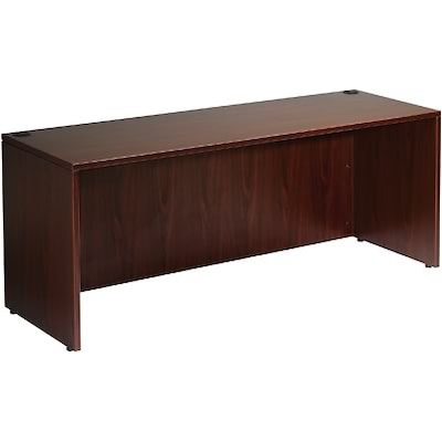Boss® Laminate Collection 60"W Desk Shell, Mahogany (N103-M)