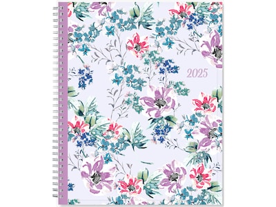 2025 Blue Sky Laila 8.5 x 11 Weekly & Monthly Planner, Plastic Cover, Multicolor (137273-25)