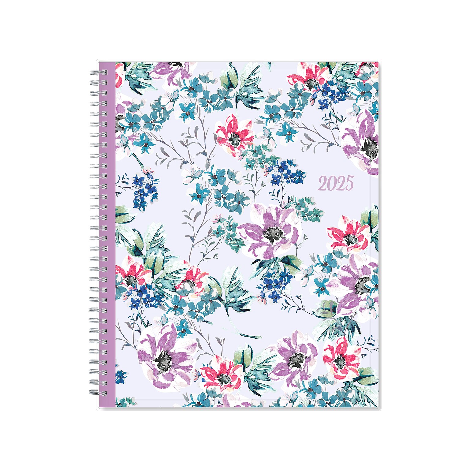 2025 Blue Sky Laila 8.5 x 11 Weekly & Monthly Planner, Plastic Cover, Multicolor (137273-25)