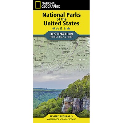 National Geographic National Parks & National Forest of the US, Map Pack Bundle (NGMDM01021301B)