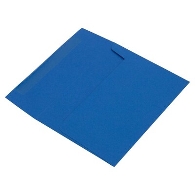 JAM Paper A7 Envelope 5 1/4" x 7 1/4", Presidential Blue, 100/Pack (563913397d)