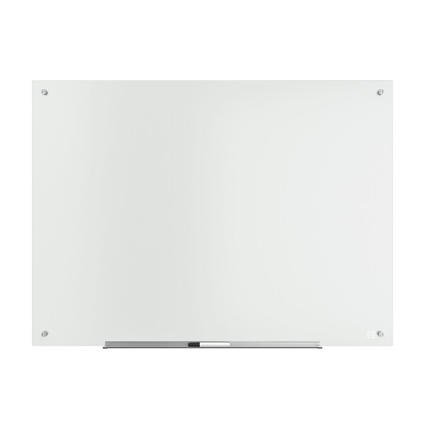 Quartet G4836F Infinity Glass Marker Board, Frosted, 48 x 36, 1 Each 