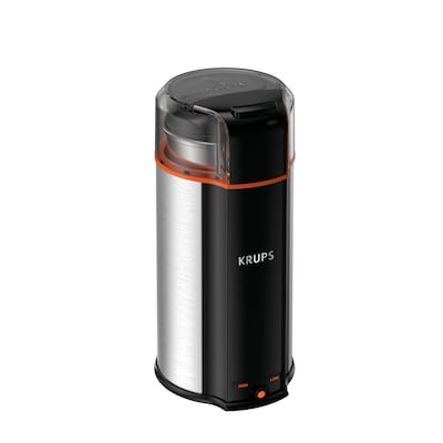 Krups Ultimate Silent Blade Coffee Grinder, Black (GX336D50)