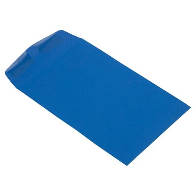 JAM Paper Catalog Envelope 6" x 9", Presidential Blue, 50/Pack (363913003FI)