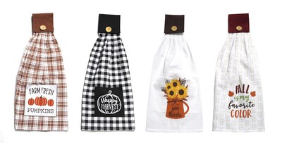 Fall Tie Kitchen Towel