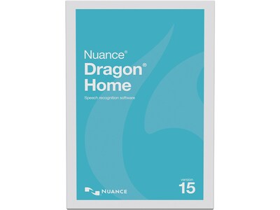 Nuance Dragon Home 15 for 1 User, Windows, Download (SN-DC09A-G00-15.0)