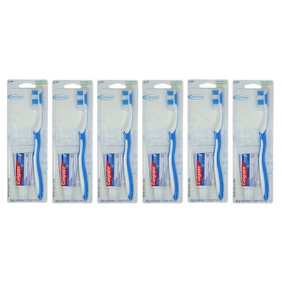 Colgate 0.85oz Toothpaste Tube & Toothbrush Kit, 6 Kits/Traypack, 18 Traypacks/Carton